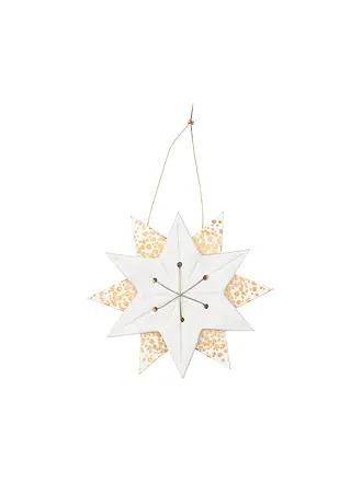 RAEDER | Wunschstern Goldregen 6cm Gold | 